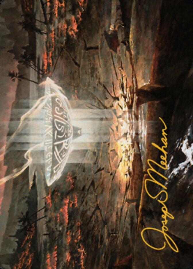 Urza's Sylex Art Card (Gold-Stamped Signature) [The Brothers' War Art Series] - Destination Retro