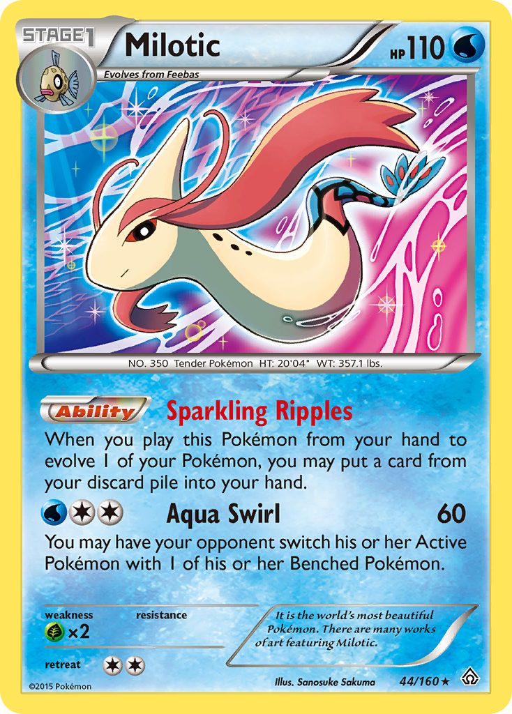 Milotic (44/160) [XY: Primal Clash] - Destination Retro
