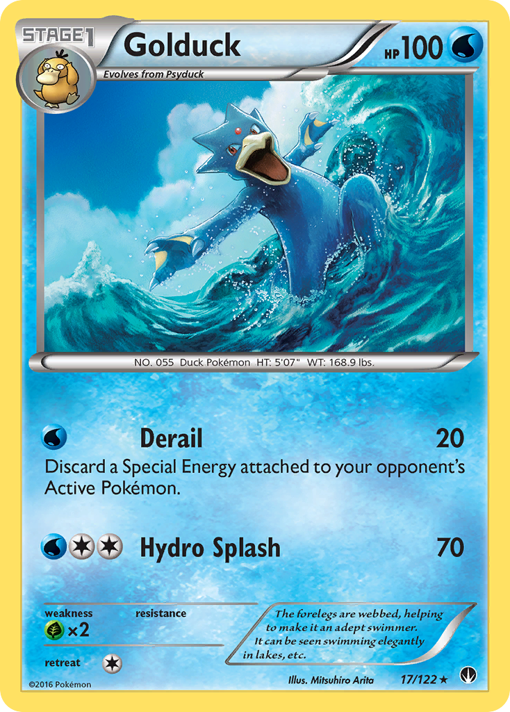 Golduck (17/122) [XY: BREAKpoint] - Destination Retro