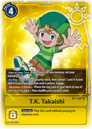 T.K. Takaishi [BT1-087] (Buy-A-Box Promo) [Release Special Booster Ver.1.0 Promos] - Destination Retro
