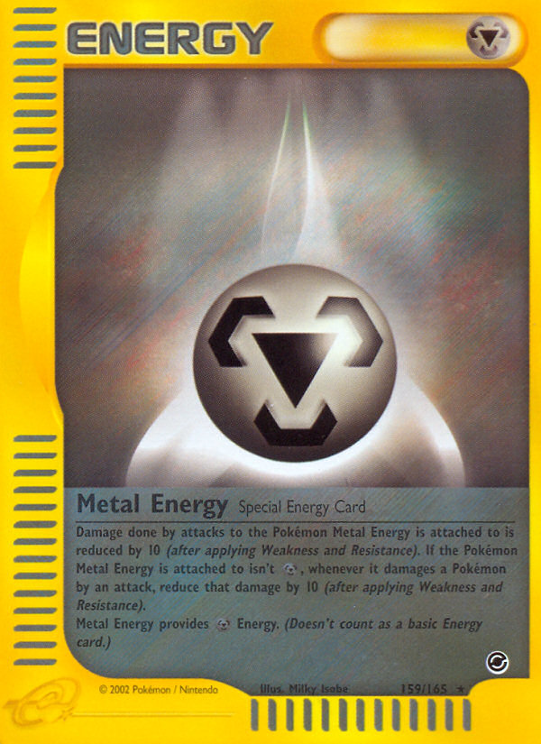 Metal Energy (159/165) [Expedition: Base Set] - Destination Retro