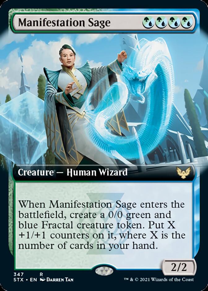 Manifestation Sage (Extended) [Strixhaven: School of Mages] - Destination Retro
