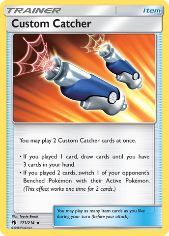 Custom Catcher (171/214) [Sun & Moon: Lost Thunder] - Destination Retro