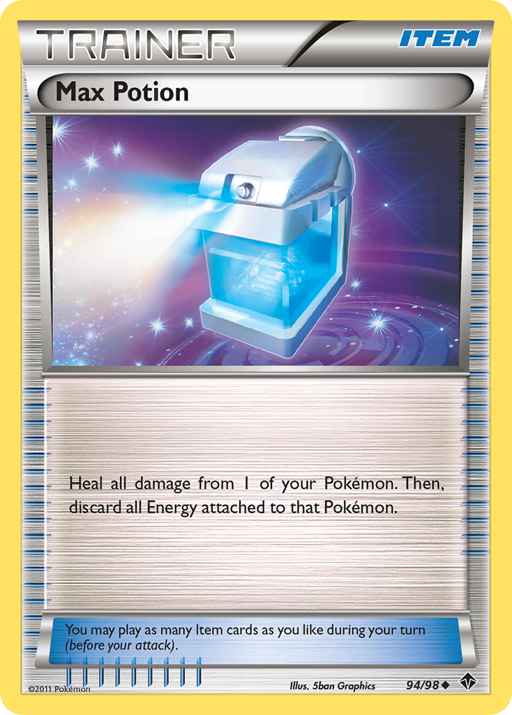 Max Potion (94/98) [Black & White: Emerging Powers] - Destination Retro