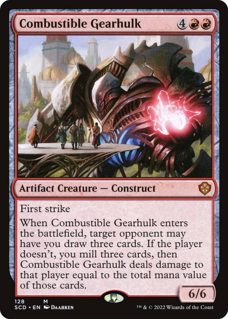 Combustible Gearhulk [Starter Commander Decks] - Destination Retro