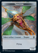 Golem (025) // Thopter Token [Commander 2021 Tokens] - Destination Retro