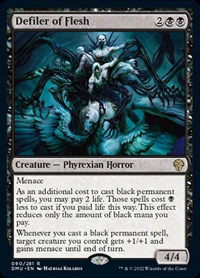 Defiler of Flesh [Dominaria United] - Destination Retro