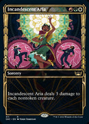 Incandescent Aria (Showcase Golden Age) [Streets of New Capenna] - Destination Retro