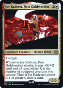 Jor Kadeen, First Goldwarden [Phyrexia: All Will Be One Prerelease Promos] - Destination Retro