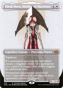 Elesh Norn, Mother of Machines (Borderless Concept Praetors) [Phyrexia: All Will Be One] - Destination Retro
