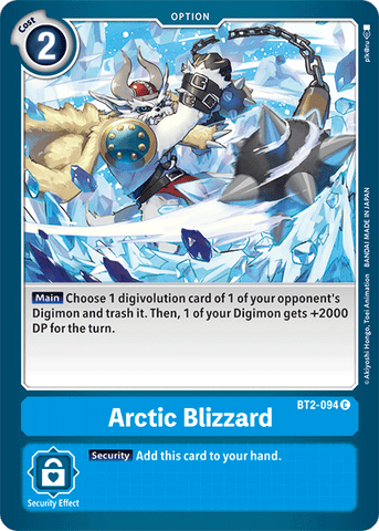 Arctic Blizzard [BT2-094] [Release Special Booster Ver.1.5] - Destination Retro