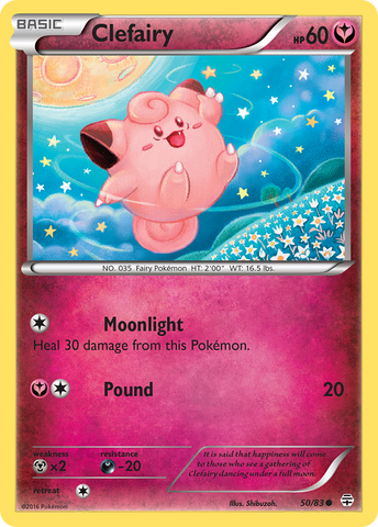 Clefairy (50/83) [XY: Generations] - Destination Retro