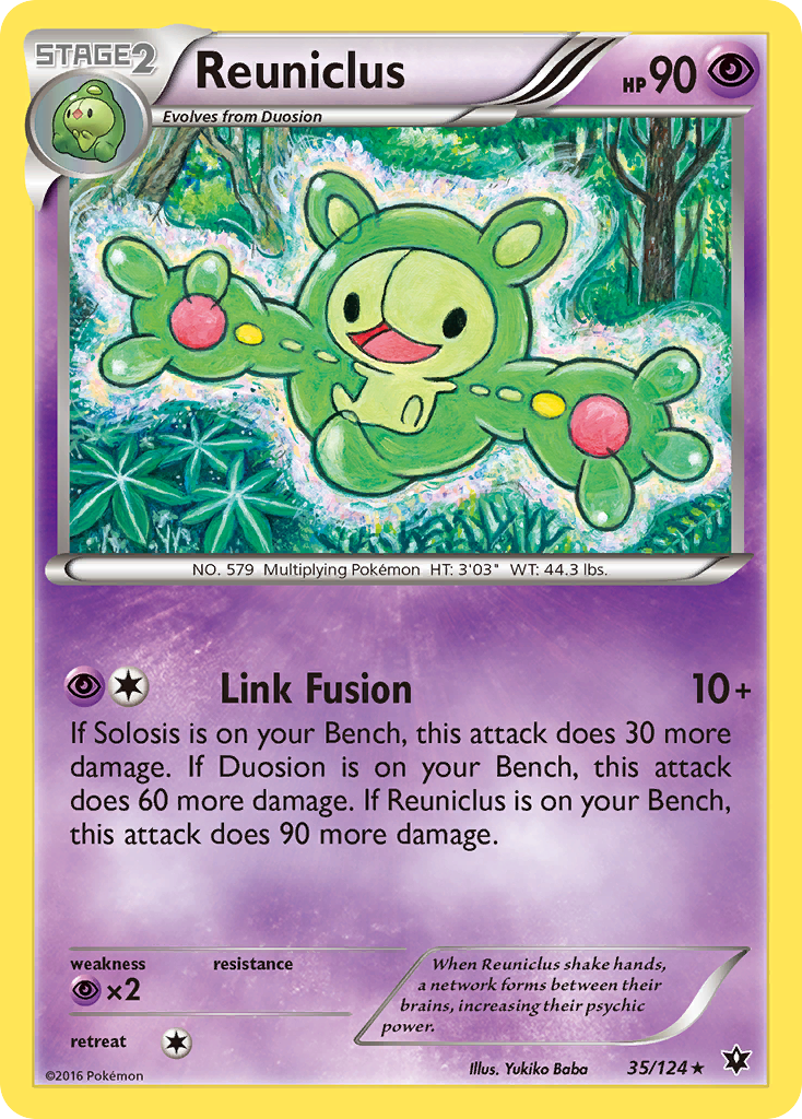 Reuniclus (35/124) [XY: Fates Collide] - Destination Retro