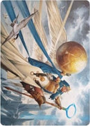 Linvala, Shield of Sea Gate Art Card [Zendikar Rising Art Series] - Destination Retro