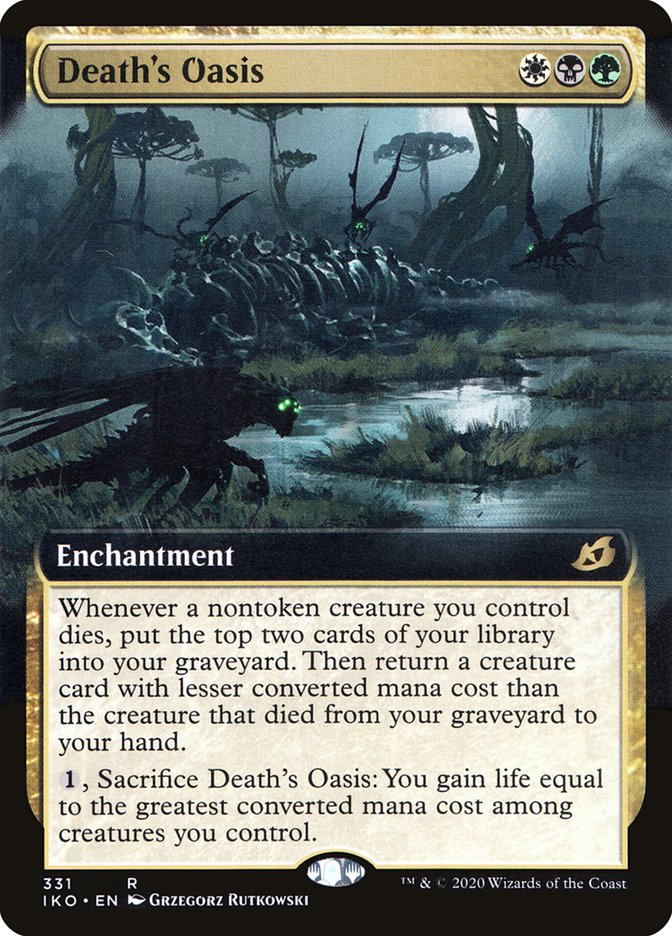 Death's Oasis (Extended Art) [Ikoria: Lair of Behemoths] - Destination Retro