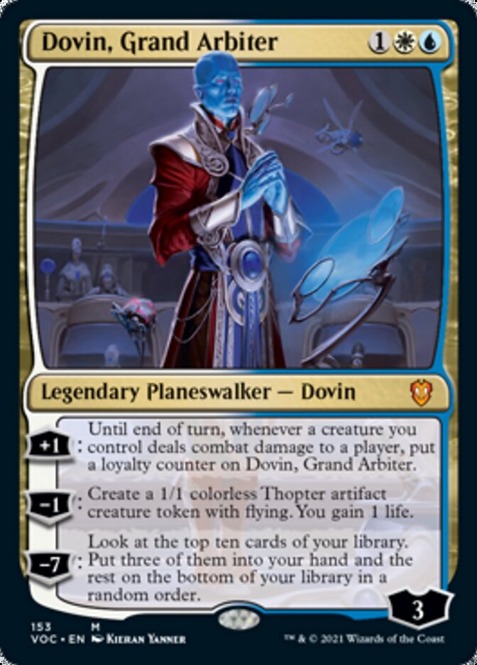 Dovin, Grand Arbiter [Innistrad: Crimson Vow Commander] - Destination Retro