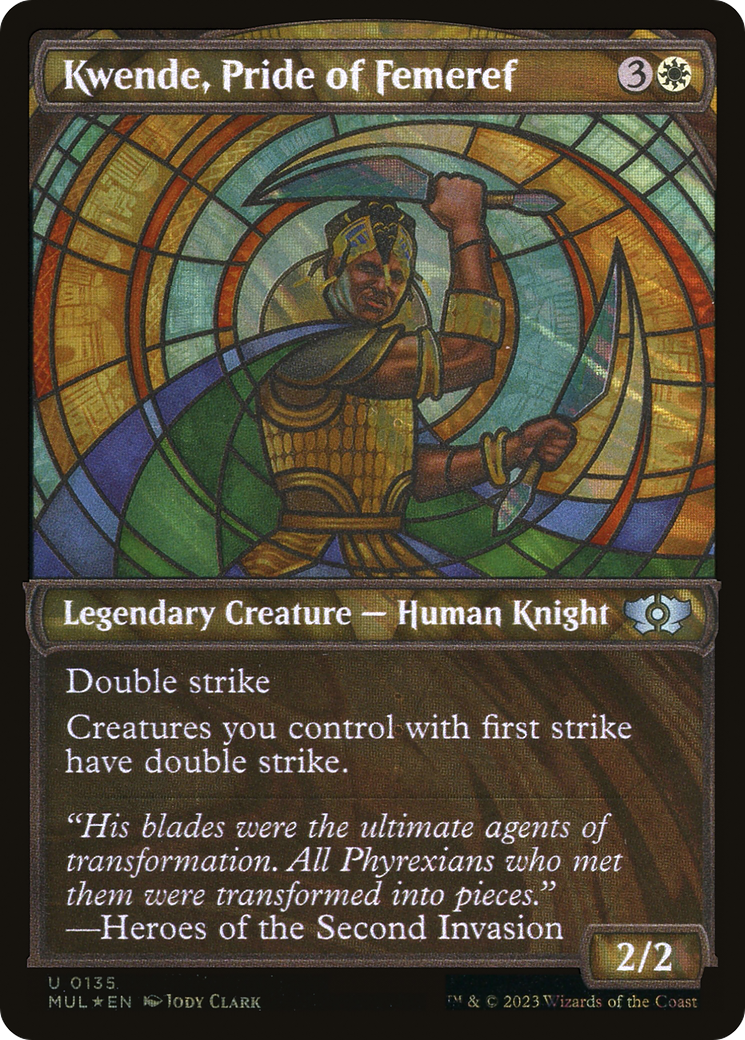 Kwende, Pride of Femeref (Halo Foil) [Multiverse Legends] - Destination Retro