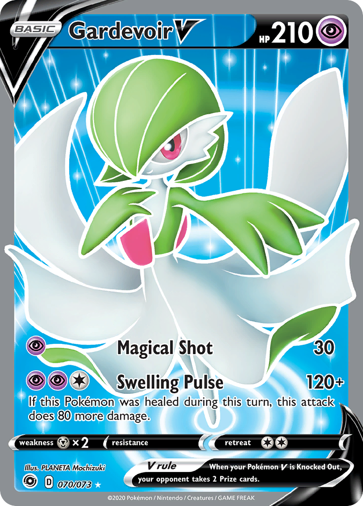 Gardevoir V (70/073) [Sword & Shield: Champion's Path] - Destination Retro