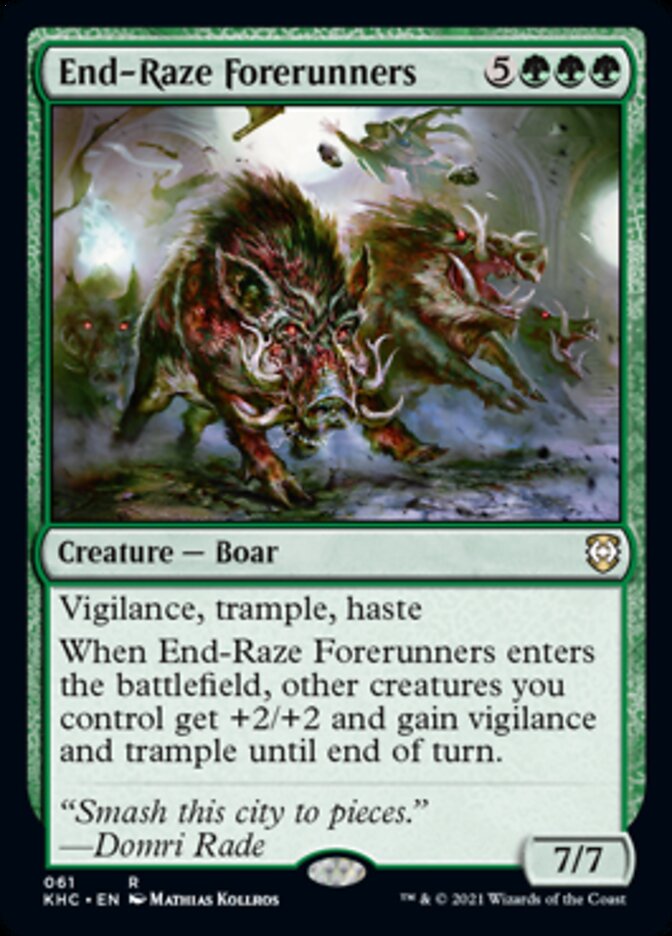 End-Raze Forerunners [Kaldheim Commander] - Destination Retro