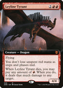 Leyline Tyrant (Extended Art) [Zendikar Rising] - Destination Retro