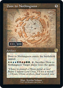 Door to Nothingness (Retro Schematic) (Serial Numbered) [The Brothers' War Retro Artifacts] - Destination Retro