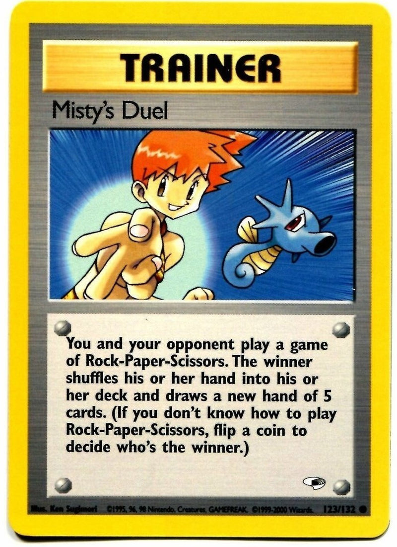 Misty's Duel (123/132) [Gym Heroes Unlimited] - Destination Retro