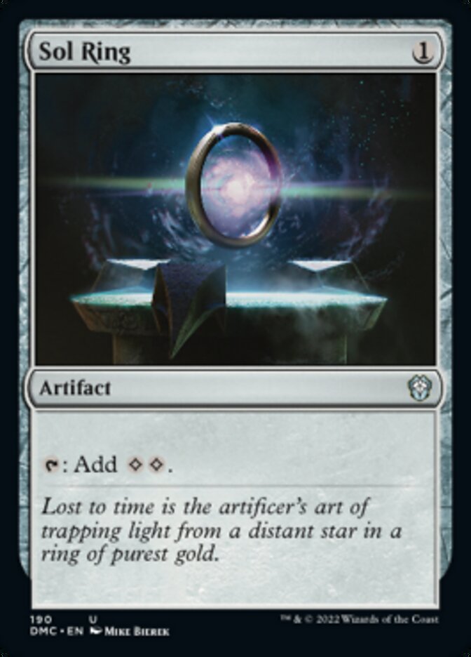 Sol Ring [Dominaria United Commander] - Destination Retro