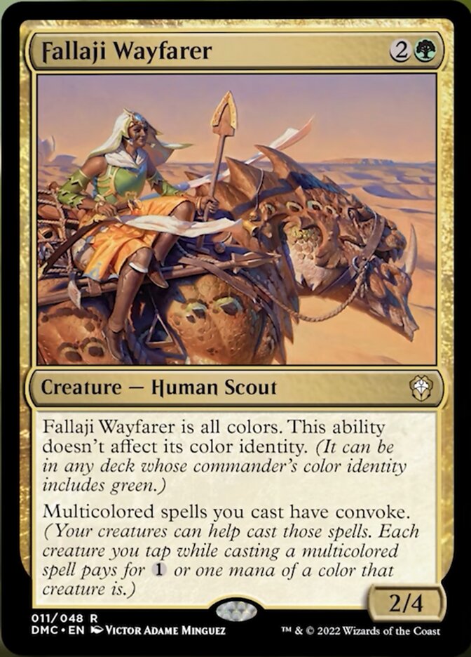 Fallaji Wayfarer [Dominaria United Commander] - Destination Retro