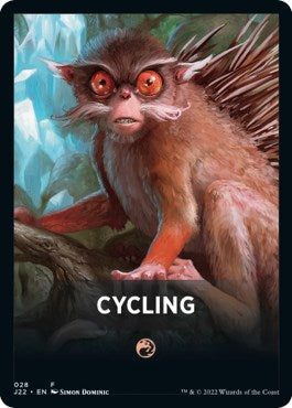 Cycling Theme Card [Jumpstart 2022 Front Cards] - Destination Retro