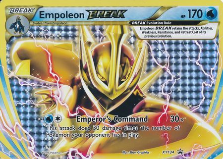 Empoleon BREAK (XY134) (Jumbo Card) [XY: Black Star Promos] - Destination Retro