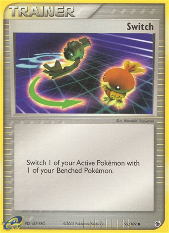 Switch (92/109) [EX: Ruby & Sapphire] - Destination Retro