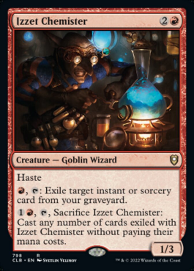 Izzet Chemister [Commander Legends: Battle for Baldur's Gate] - Destination Retro