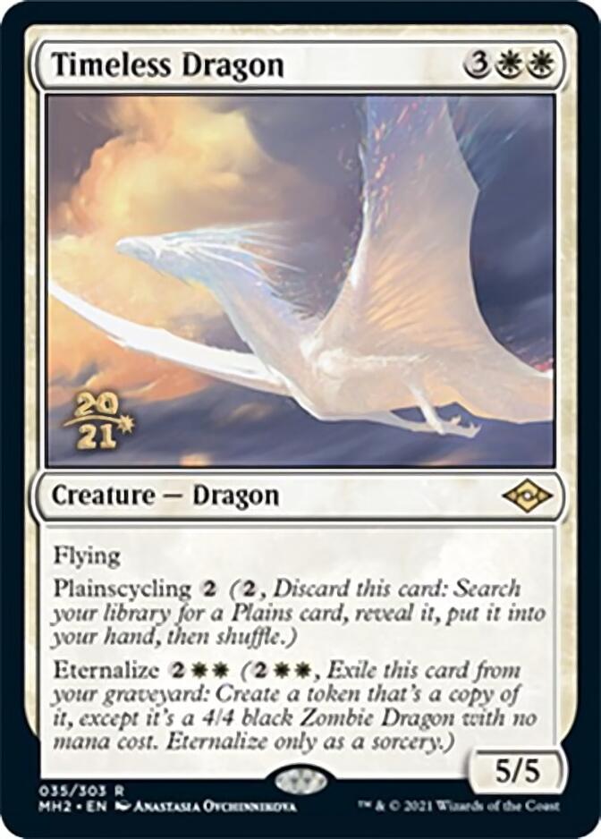 Timeless Dragon [Modern Horizons 2 Prerelease Promos] - Destination Retro