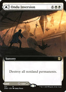 Ondu Inversion // Ondu Skyruins (Extended Art) [Zendikar Rising] - Destination Retro