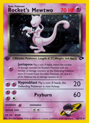 Rocket's Mewtwo (14/132) [Gym Challenge 1st Edition] - Destination Retro