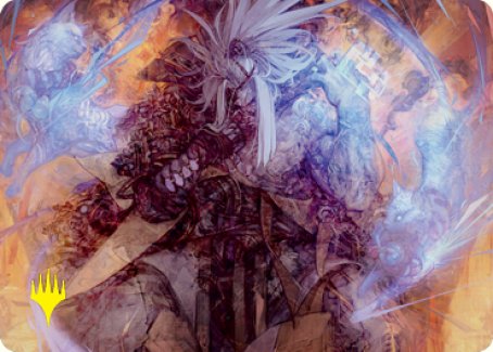 Satoru Umezawa 2 Art Card (Gold-Stamped Signature) [Kamigawa: Neon Dynasty Art Series] - Destination Retro