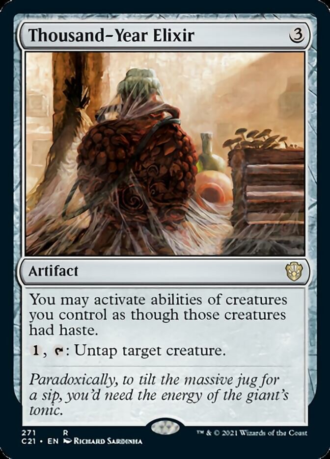 Thousand-Year Elixir [Commander 2021] - Destination Retro