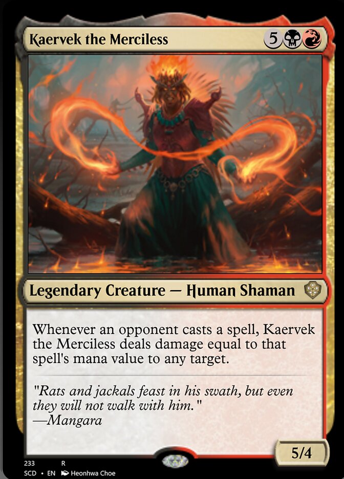 Kaervek the Merciless [Starter Commander Decks] - Destination Retro