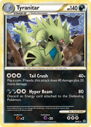 Tyranitar (26/95) [HeartGold & SoulSilver: Unleashed] - Destination Retro