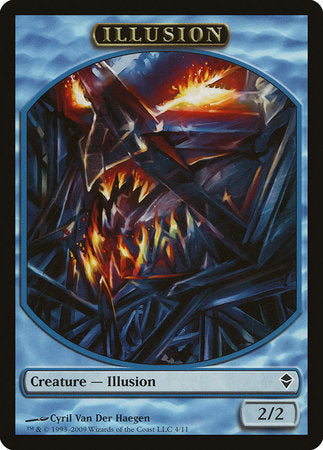 Illusion Token [Zendikar Tokens] - Destination Retro