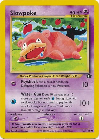 Slowpoke (73/111) [Neo Genesis Unlimited] - Destination Retro