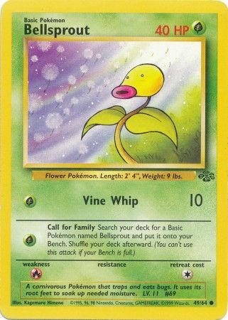 Bellsprout (49/64) [Jungle Unlimited] - Destination Retro