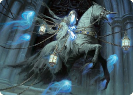 Patrician Geist Art Card [Innistrad: Midnight Hunt Art Series] - Destination Retro