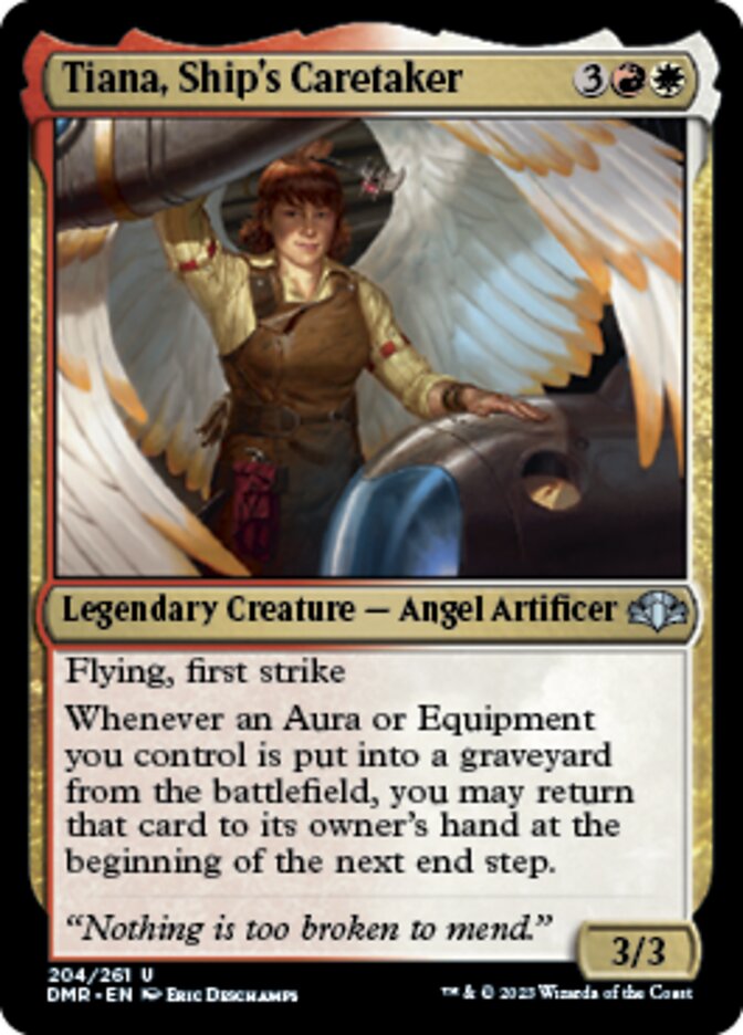 Tiana, Ship's Caretaker [Dominaria Remastered] - Destination Retro
