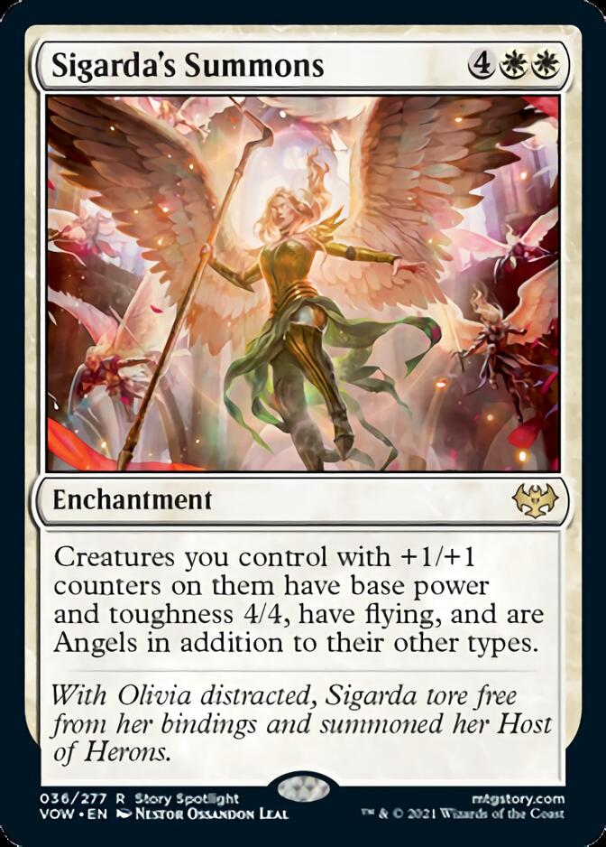 Sigarda's Summons [Innistrad: Crimson Vow] - Destination Retro