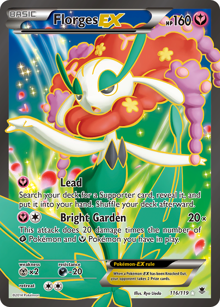 Florges EX (116/119) [XY: Phantom Forces] - Destination Retro