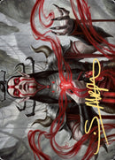Malakir Blood-Priest Art Card (Gold-Stamped Signature) [Zendikar Rising Art Series] - Destination Retro