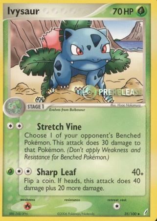 Ivysaur (Prerelease Promo) (35/100) [Nintendo: Black Star Promos] - Destination Retro