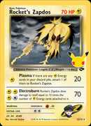Rocket's Zapdos (15/132) [Celebrations: 25th Anniversary - Classic Collection] - Destination Retro