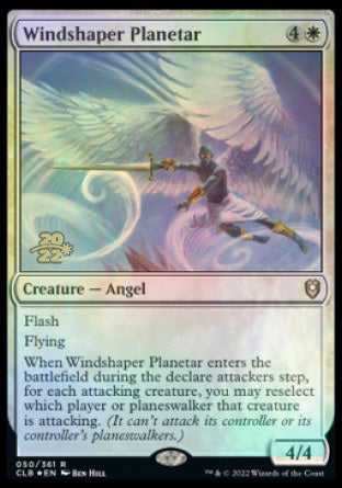 Windshaper Planetar [Commander Legends: Battle for Baldur's Gate Prerelease Promos] - Destination Retro